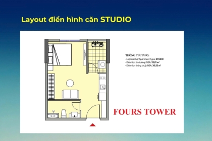 BÁN CĂN STUDIO ĐÀ NẴNG GẦN BIỂN - 1 TỶ 630