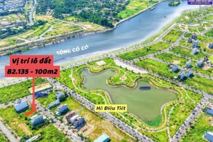 BÁN ĐẤT ĐƯỜNG BỜ QUAN 24 - 5 TỶ 500