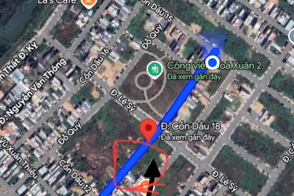 Bán Lô Đất Cồn Dầu 18 - View Công Viên Giá 6 Tỷ 8